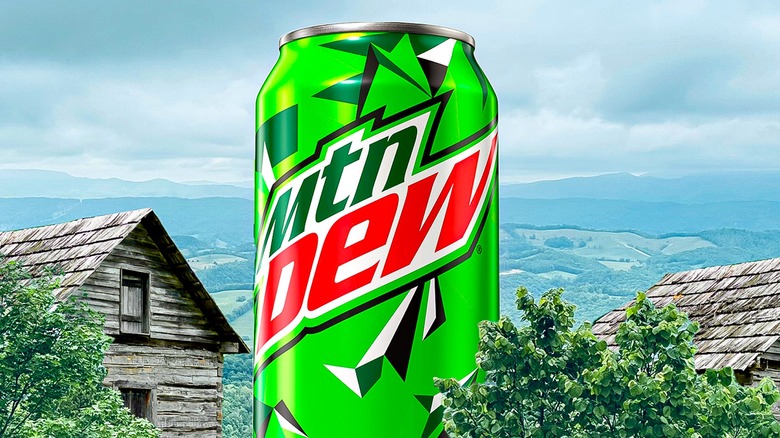 What is the Diet Mountain Dew Logo?