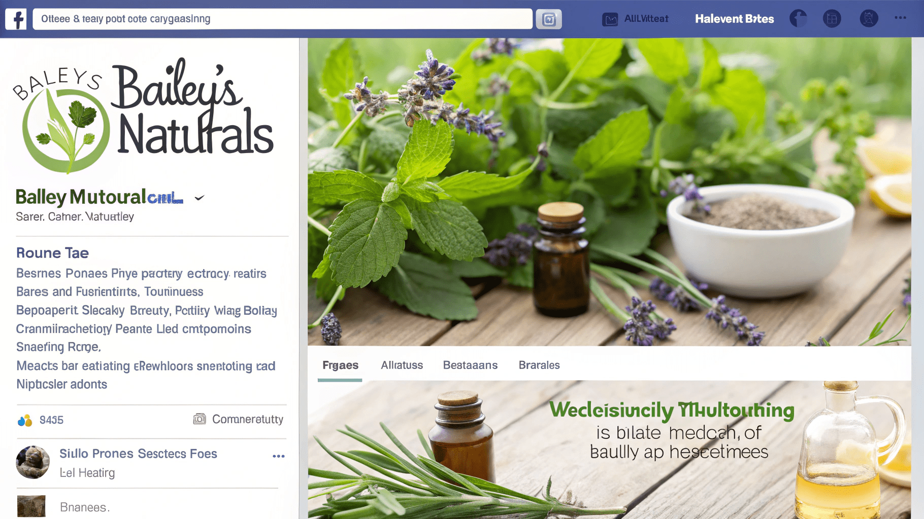 Facebook Baileysmaturals.com – A Trusted Herbal Wellness Hub