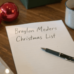 Braylon Medders Christmas List